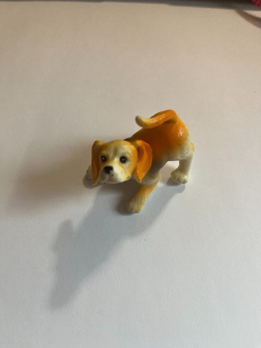 Vintage 90s Barbie Pet House Beagle Puppy Figure